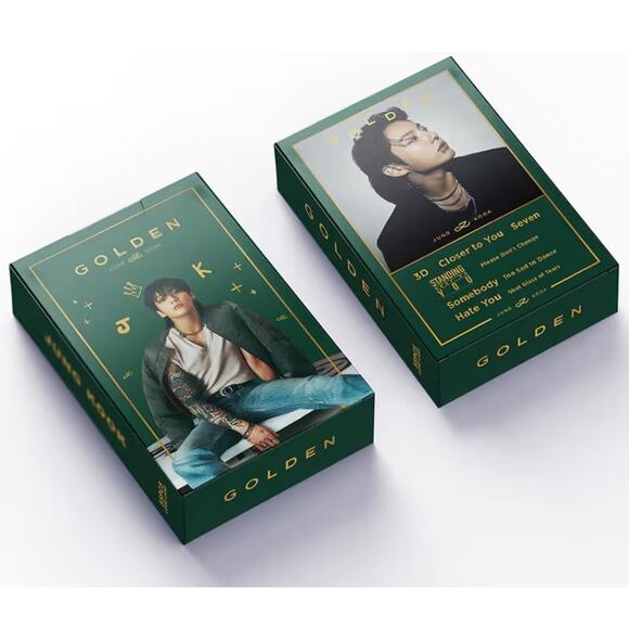 Jungkook “Golden” 55-Piece Lomo Card Set - Picture 5 of 5